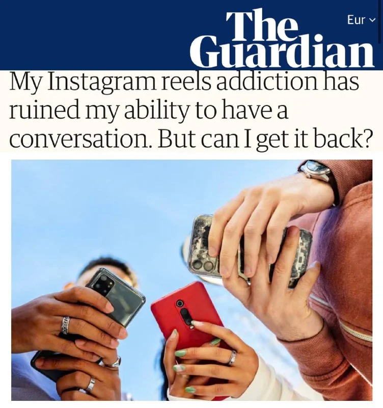 Рилсы лишили редактора The Guardian умения общаться