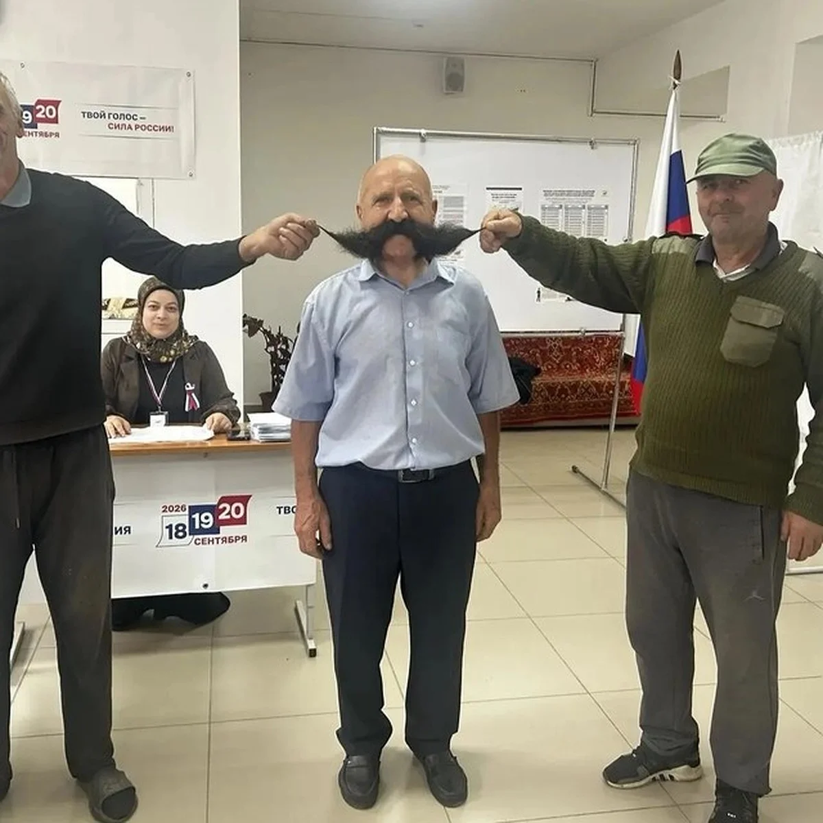 На участки пошли те, кого раньше ждали с урной дома