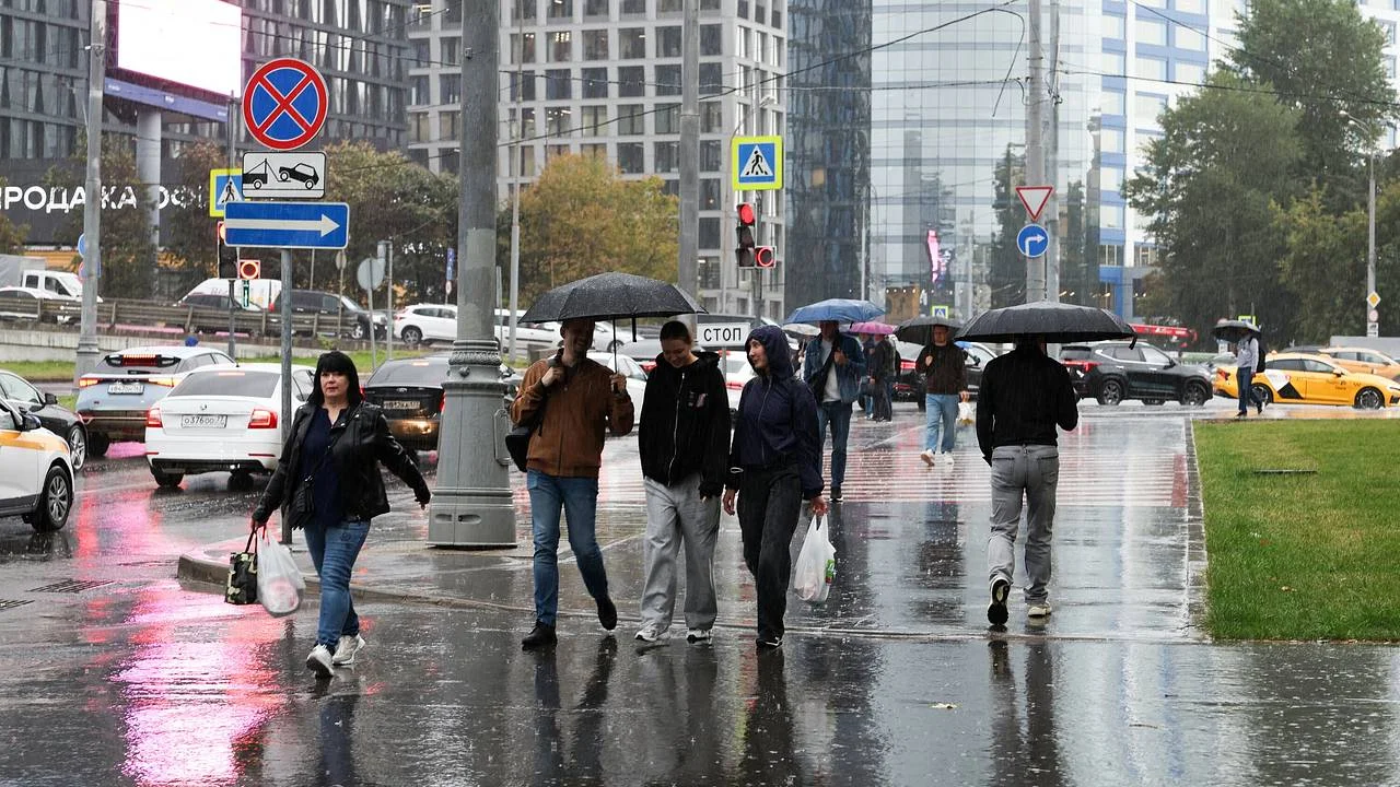 Москвичам пообещали тёплый день и дожди к вечеру