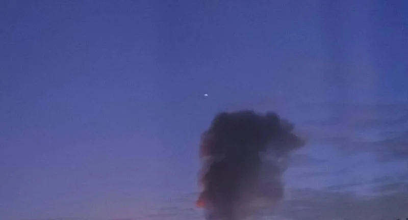 Атака в 4:30 вызвала пожар на заводе в Салавате