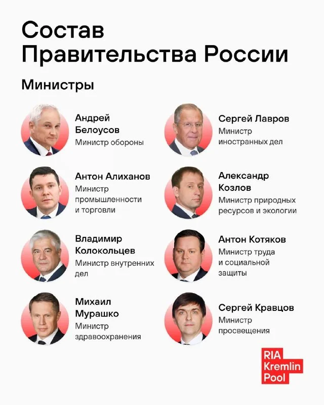 Кадровые решения: Силуанов и Трутнев получили новые посты