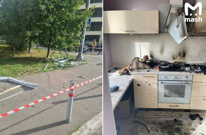 В Одинцово на 19 этаже сдетонировал туристический газовый баллон, в квартире был только кот