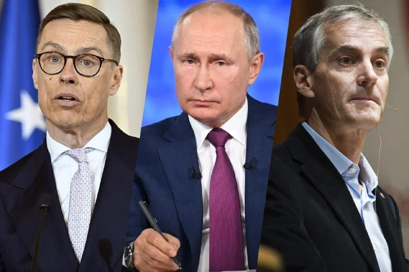 Финнам и норвежцам пришлось выслушать исторический экскурс Путина о древних славянах